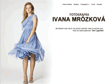 Tablet Screenshot of mrozkova.com